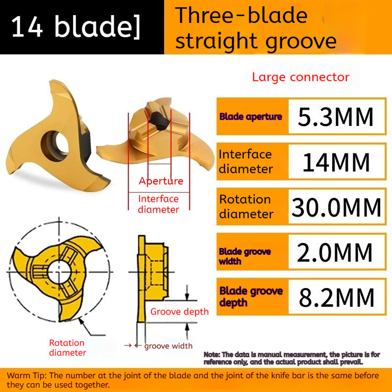 1152-Germany imported t-type cutter three-edged six-edged alloy t-type milling cutter small hole slot cutter cyclone milling cutter internal hole milling slot inserts Shandong Denso Pricision Tools Co.,Ltd.